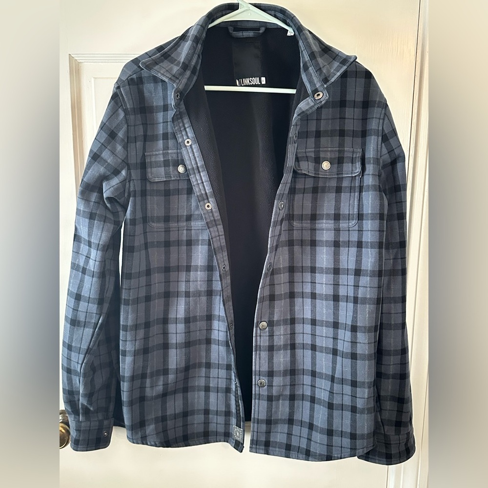 Linksoul Plaid Men's Jacket